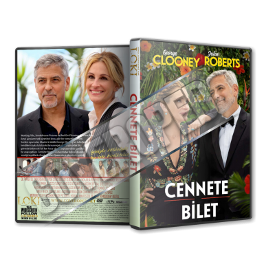 Cennete Bilet - Ticket to Paradise - 2022 Türkçe Dvd Cover Tasarımı